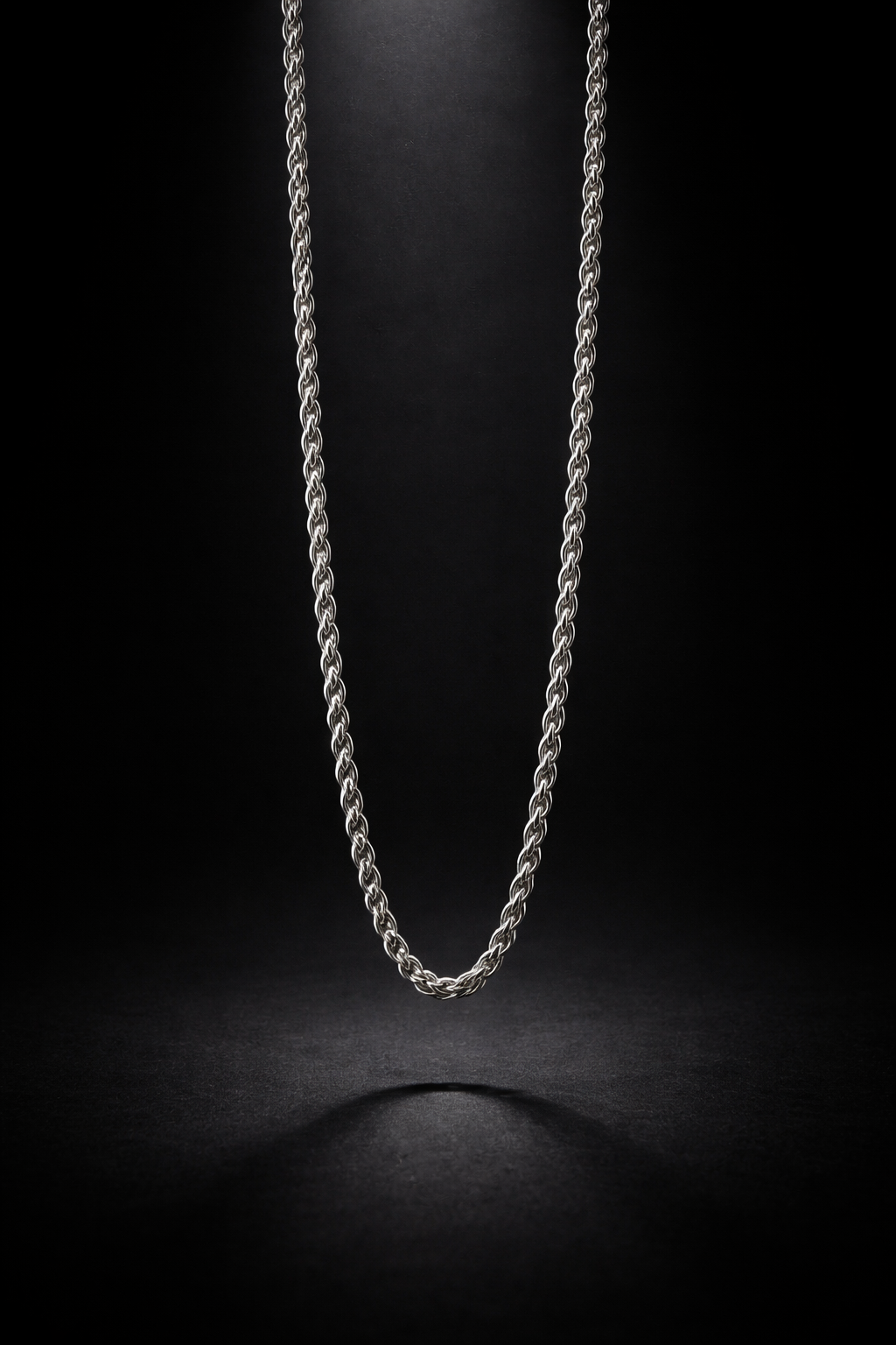 RYFT Helix Rope Chain - Silver